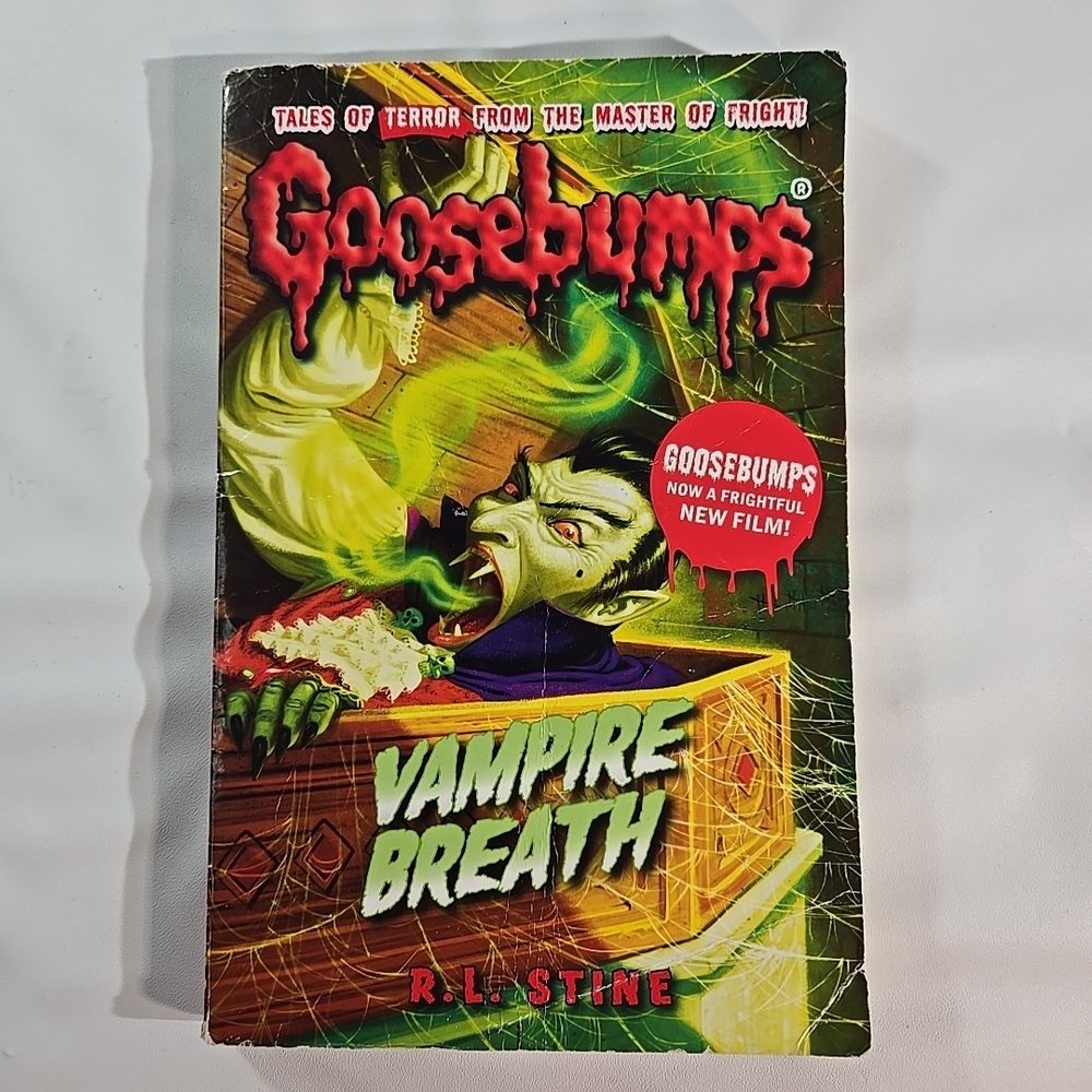 Goosebumps Vampire Breath Book